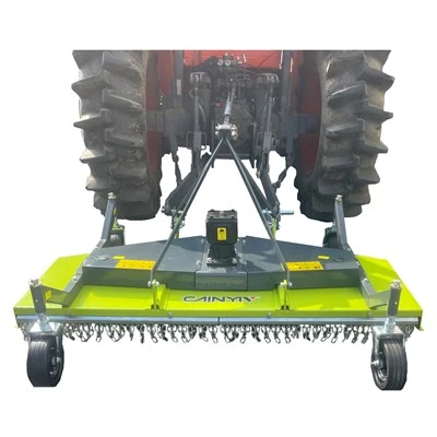 Kompakt traktor efterbehandlingsklippare